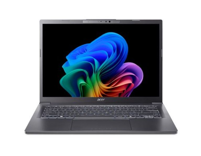 PC portable Acer Aspire 14 AI A14-52M 14" Copilot+ Intel® Core™ Ultra 5 16 Go RAM 512 Go SSD Gris acier