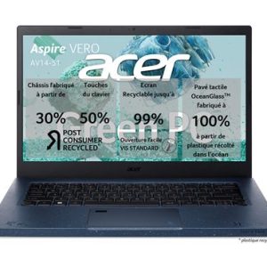 PC Portable Acer Aspire Vero AV14-51-57NC 14" Intel Evo Core i5 16 Go RAM 512 Go SSD Bleu