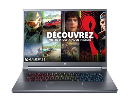pcportablegamingacerpredatortriton500sept516 52s16intelcorei716 1 | Laptop Malin PC Portable Gaming Acer Predator Triton 500 SE PT516-52s 16" Intel Core i7 16 Go RAM 1 To SSD Noir + trois mois de Xbox Game Pass