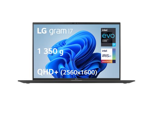 pcportablelggram17z90r ad78f17intelevocorei732goram1tossdnoir 1 | Laptop Malin PC Portable LG Gram 17Z90R-AD78F 17" Intel Evo Core i7 32 Go RAM 1 To SSD Noir