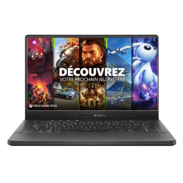 PC Ultra-Portable Gaming ROG Zephyrus G14 ZEPHYRUS-G14-GA401IV-335T 14" AMD Ryzen 7 16 Go RAM 512 Go SSD Gris