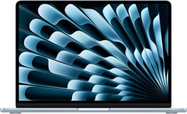 Ordinateur Apple MACBOOK Air 13'' Puce M5 CPU 10 / GPU 8 coeurs Mémoire RAM 16Go Stockage 512Go SSD Bleu ciel