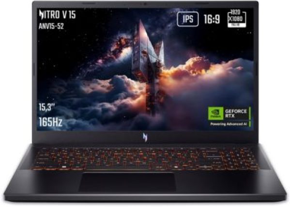 PC Gamer ACER Nitro 15,6'' FHD 165Hz Intel Core i7 13620H Nvidia GeForce RTX 5060 16 Go RAM DDR4 SSD 512 Go