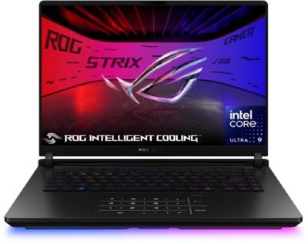 PC Gamer ASUS Rog Scar 16'' WQXGA 240Hz Intel Core Ultra 9 275HX Nvidia GeForce RTX 5070 Ti 32 Go RAM DDR5 SSD 1 To